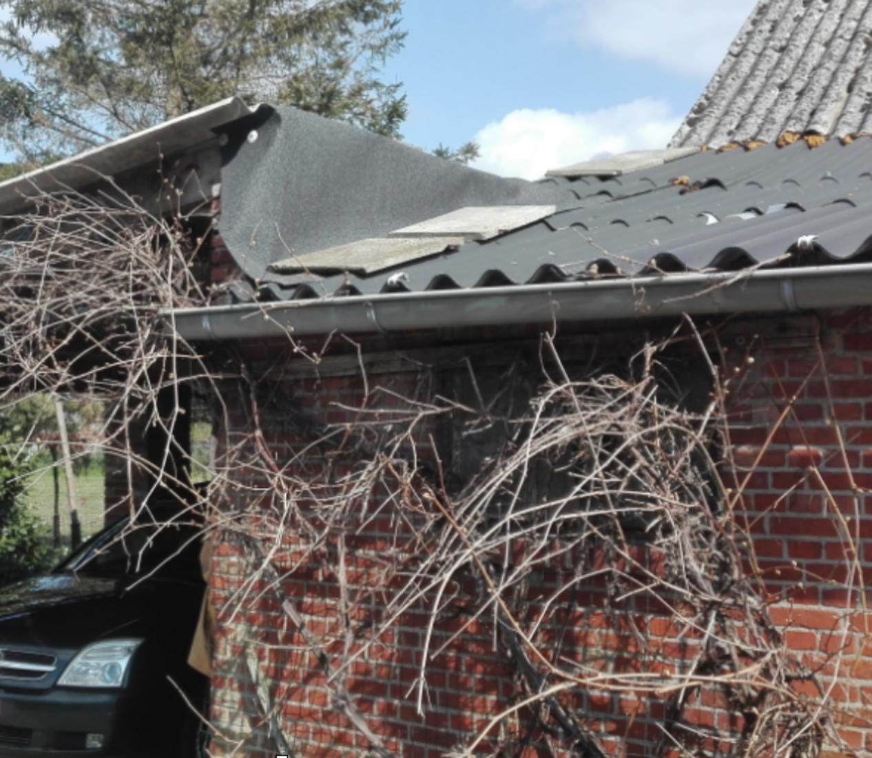 Dakbedekkingsexpert voor het vervangen van oude golfplaten